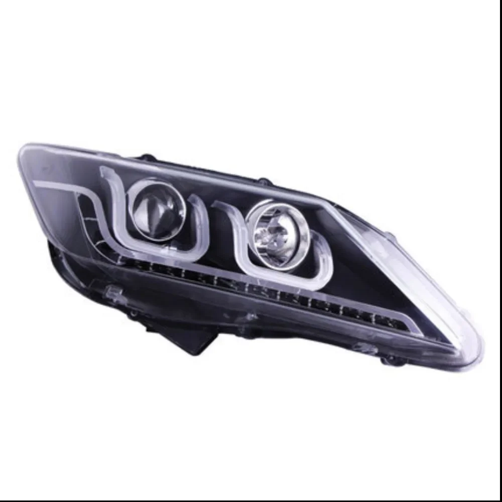 

Пара автомобильных ксеноновых фар для TOYOTA Camry 7th 2012-14 DRL дневные ходовые огни желтый указатель поворота