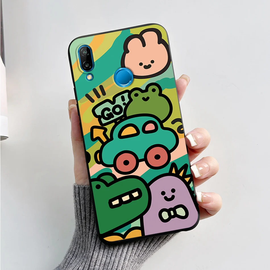 For Huawei P20 lite P30 lite Cases Cover Astronaut Silicone Soft TPU Shockproof Phone Case For Huawei P 20 lite P 30 lite Fundas