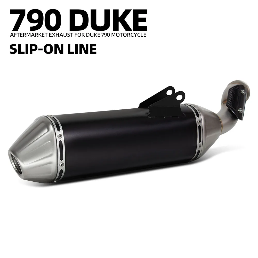 

Модифицированный комплект выхлопной трубы мотоцикла для Duke 790 890 Duke 790 Duke 890 18-25 лет, глушитель Racing Escape с DB killer