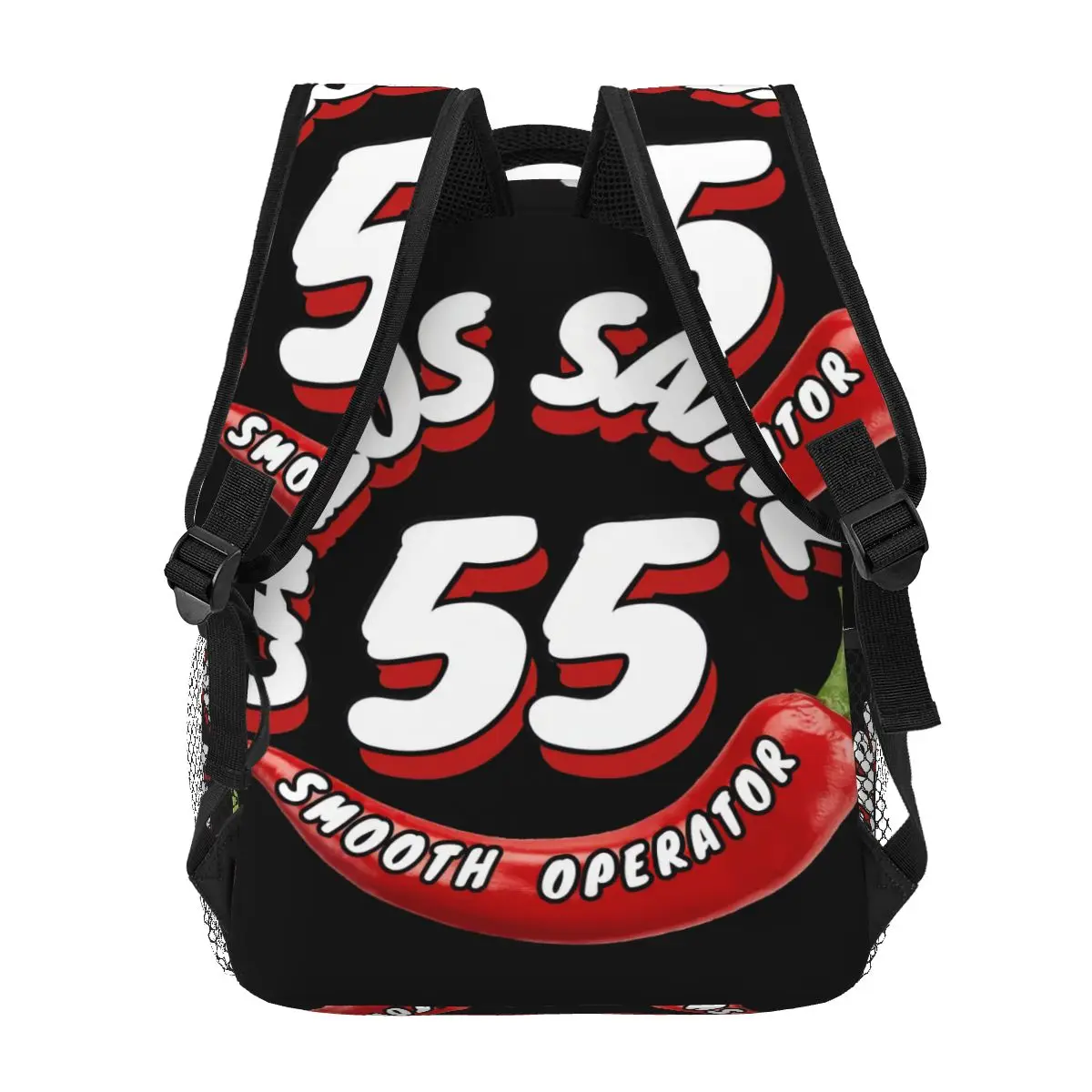 Carlos Sainz-mochila informal de tela vaquera para estudiantes, morral de viaje para ordenador, Unisex