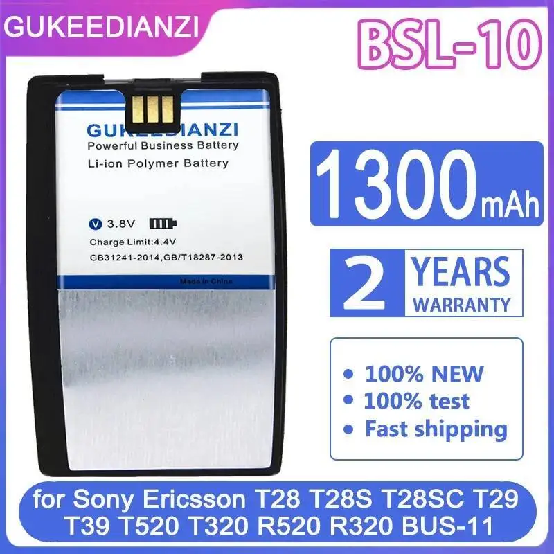 

Reliable Power Supply Bsl-10 Mobile Phone Battery 1300Mah For Sony Ericsson T28 T28S T28SC T29 T39 T520 T320 R520 R320 Bus-11