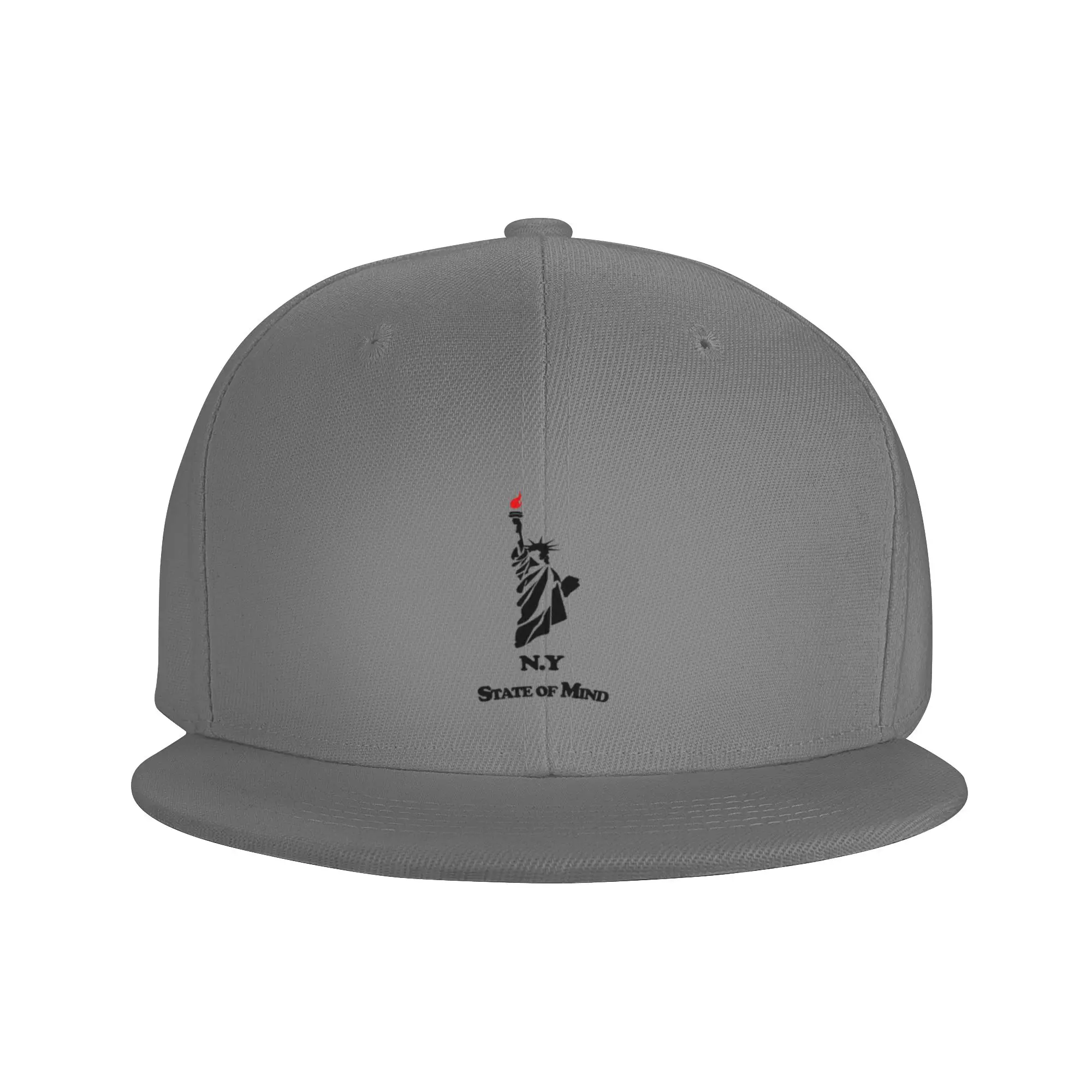 Fashion N Y State of Mind - New York - Statue of Liberty Flat Brim Sun Hat  Artistic Style Sun Visor Cap