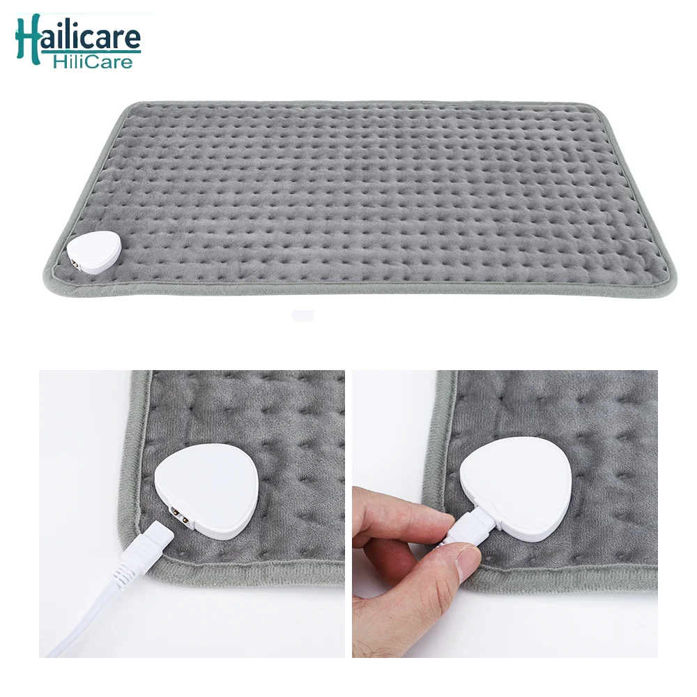 

Электрическое одеяло-грелка с 9 уровнями нагрева, 4 режимами таймера, контролем температуры, мягкое и безопасное, для согревания тела, спины и ног зимой