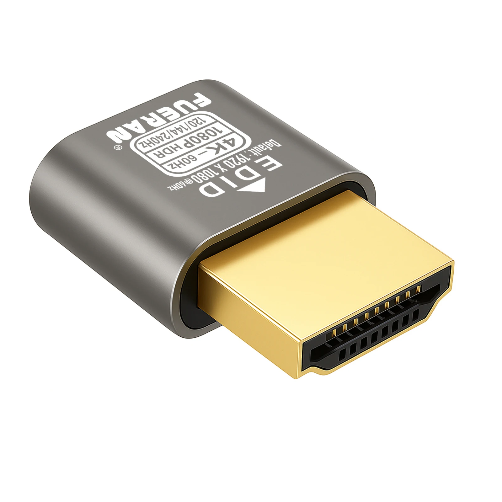 New HDMI Dummy Plug 4K HDR Virtual Monitor EDID Emulator, Headless Display Adapter, Supports 4K@60Hz, 1440P@120/144Hz, 1080P@120