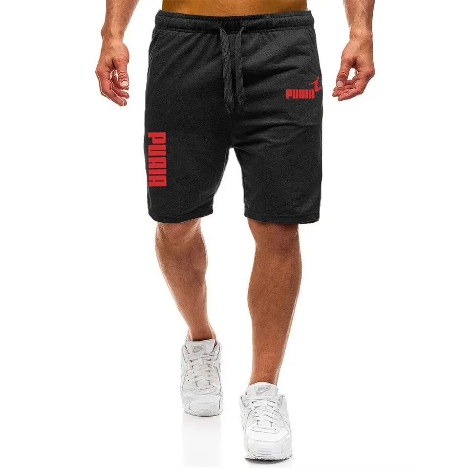 2024 Summer New Drawstring Shorts Men Casual Jogger Sweathshorts Workout Gym High Quality Shorts DK10001