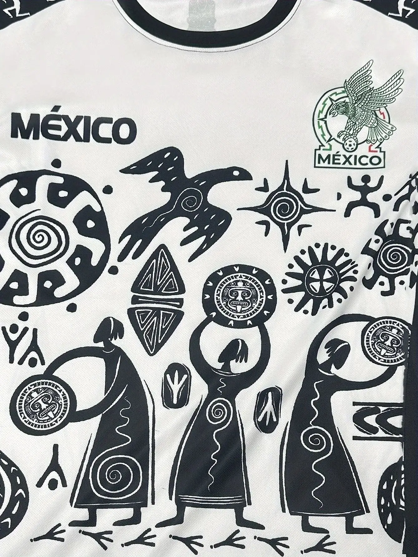 سويت شيرت مكسيكي للرجال ذو طابع محلي فريد من نوعه للتدريب الرياضي والمسابقات ومشاهد الترفيه اليومي