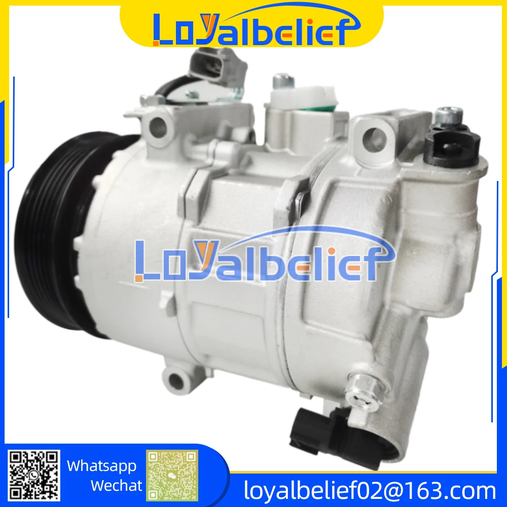 7SBH17C AC Compressor For Chrysler 300 Dodge Charger Challenger 2014-18  68160395AC 68160395AD 68160395AE 68160395AF 447160-7111