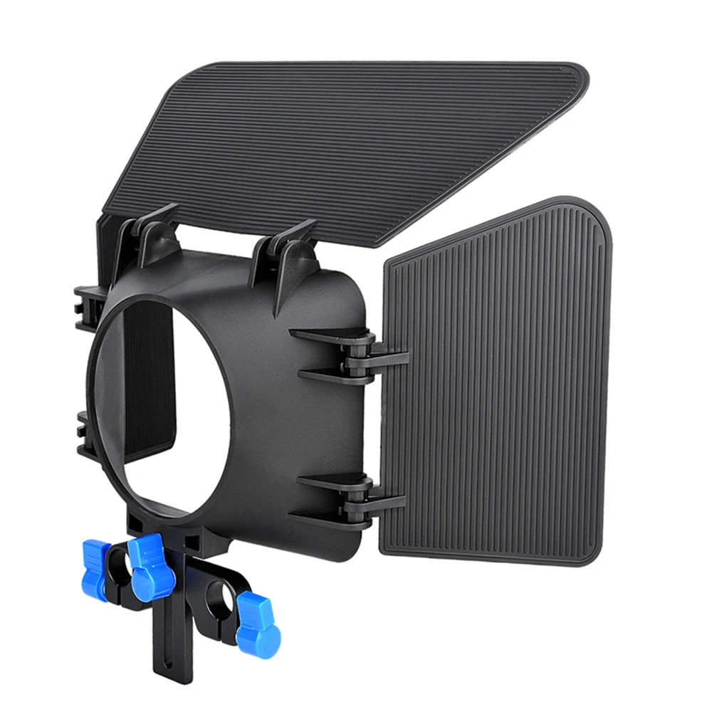 DSLR Movie Kit Matte Box Mattebox Camera Shade M1 For 15mm Rail Rod Support System Follow Focus Video Cameras Canon Nikon Sony