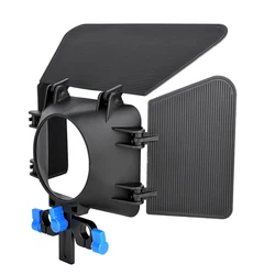 DSLR Movie Kit Matte Box Mattebox Camera Shade M1 For 15mm Rail Rod Support System Follow Focus Video Cameras Canon Nikon Sony