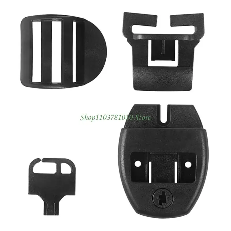 U55D Hot Tub Cover Fastener with Keys & Hardware Waterproof Pool Safety Device