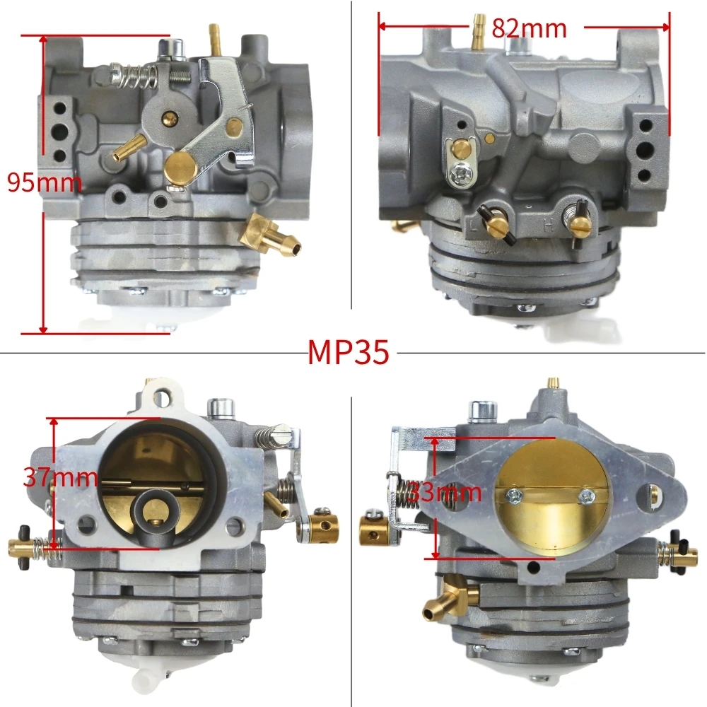 HR-194A HR-195A Tillotson HR Series MP35-4 3W 342i B2  Rocker Bolt-on for All 350cc Karts Parachutes Engines Carburetors