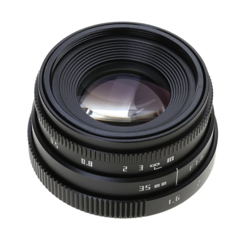 35 มม.F1.6 เลนส์กล้องวงจรปิดโทรทัศน์ทีวีเลนส์อะแดปเตอร์แหวน C-Mount สำหรับ 3 Mount Micro กล้องอุปกรณ์เสริม Dropsale