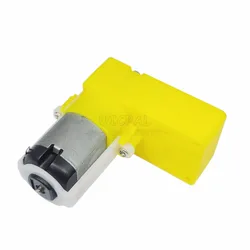 DC3-6V TT Deceleration Mini Gear Motor for Robot Remote Control Car Intelligent DIY L Shape Module Motors 1:48