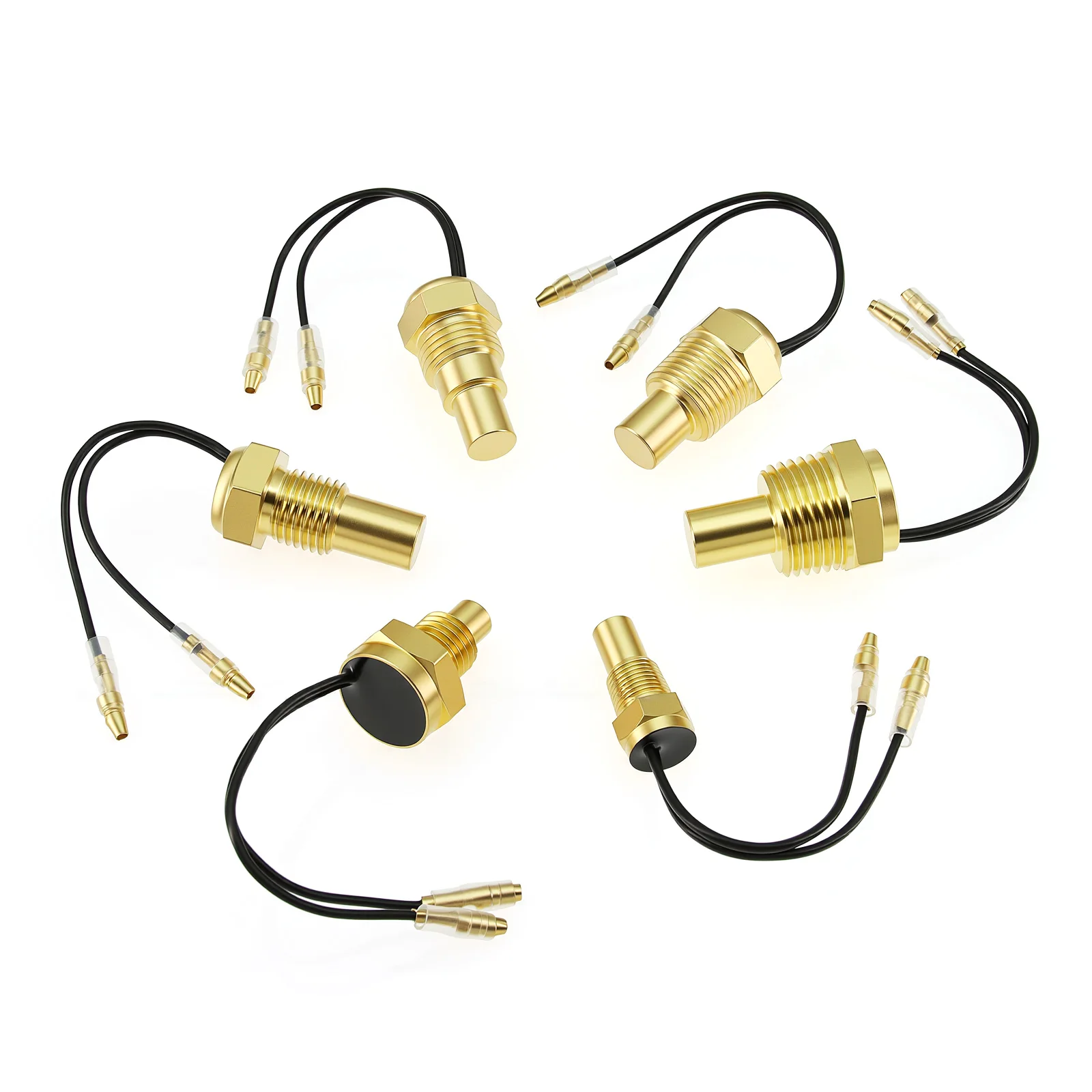 1PC 1/8NPT 3/8NPT 1/2NPT Thread Water Temperature Sensor 10/14/16/17/21MM Temp Sensor Water Temp Gauge Sensor For Car Truck