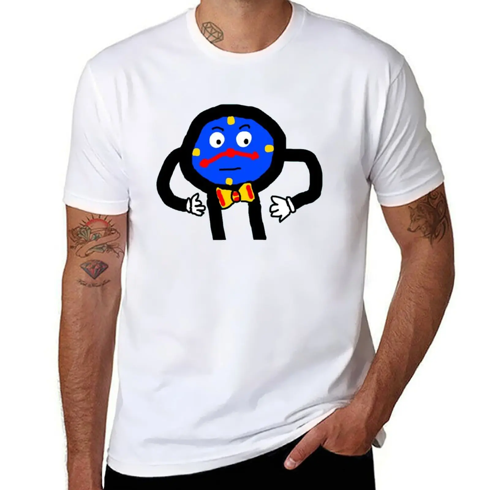 

Dhmis clock funny T-Shirt t shirts for man graphic funny t shirt for man 100 percent cotton T-Shirt