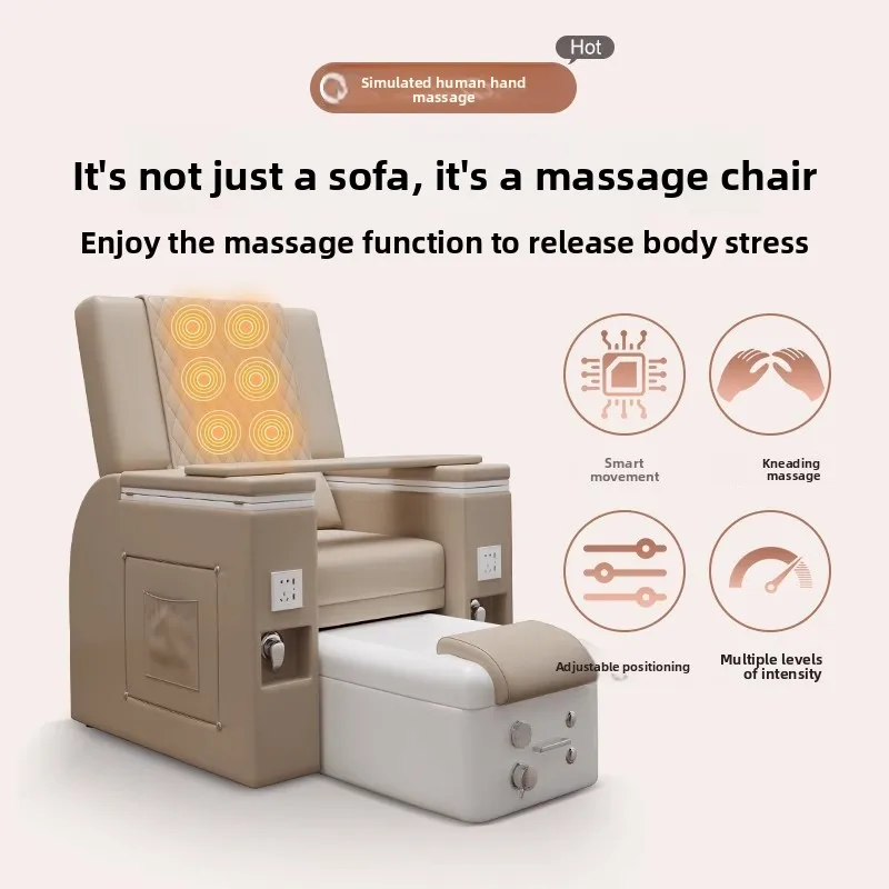 Salon Beauty Salon Nail Salon Eyelash Manicure Sofa Foot Massage Chair Electric Massage Foot Massage Sofa Foot Soaking Sofa