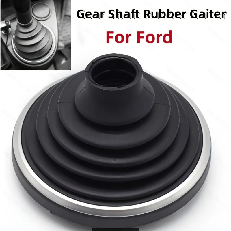 

Черный чехол рычага переключения передач, основная рамка для Ford Fiesta, Fusion (модели 2004, 2005, 2006, 2007 годов), резиновый защитный кожух вала КПП, пылезащитный чехол