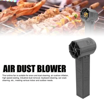 Cordless Turbine Fan Electric Air Blower Convenient Grip Brushless Motor 16.8V 80A High Efficiency for Industrial Dust Removal