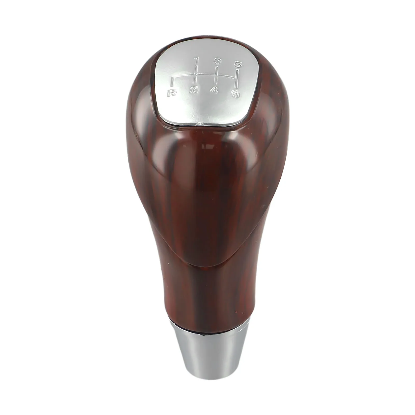 Car Gear Knob 6 Speed Gear Lever For Car Interior Upgrade Comfortable Elegant Interior Engraved Pattern Car Gear