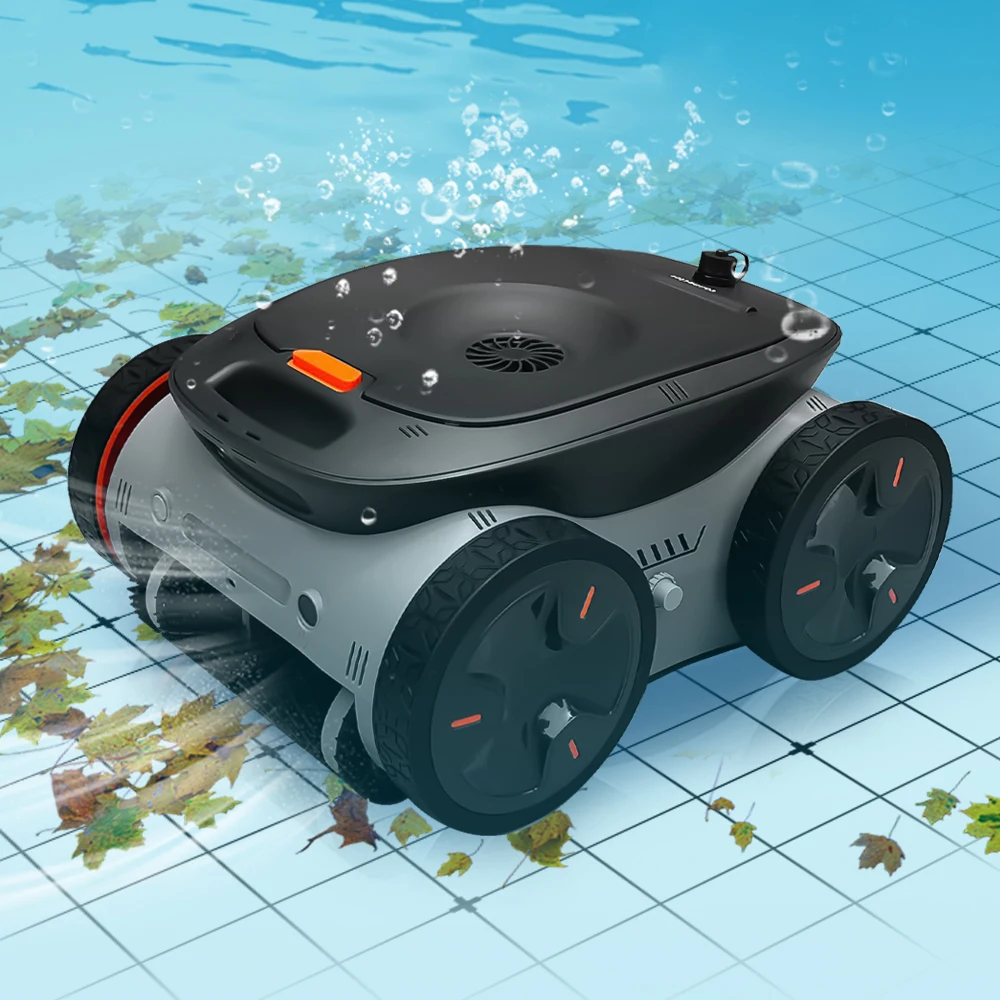آلة ذكية لتنظيف الأرضيات/الجدار البشري، مكنسة كهربائية يدوية لحمام السباحة، روبوت حمام السباحة #4