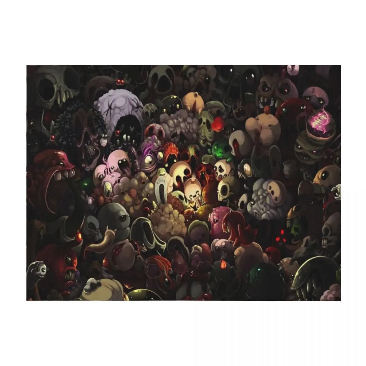 

Binding of Isaac Monsters Throw Blanket Summer Beddings Hairys Large For Sofa Thin Blankets