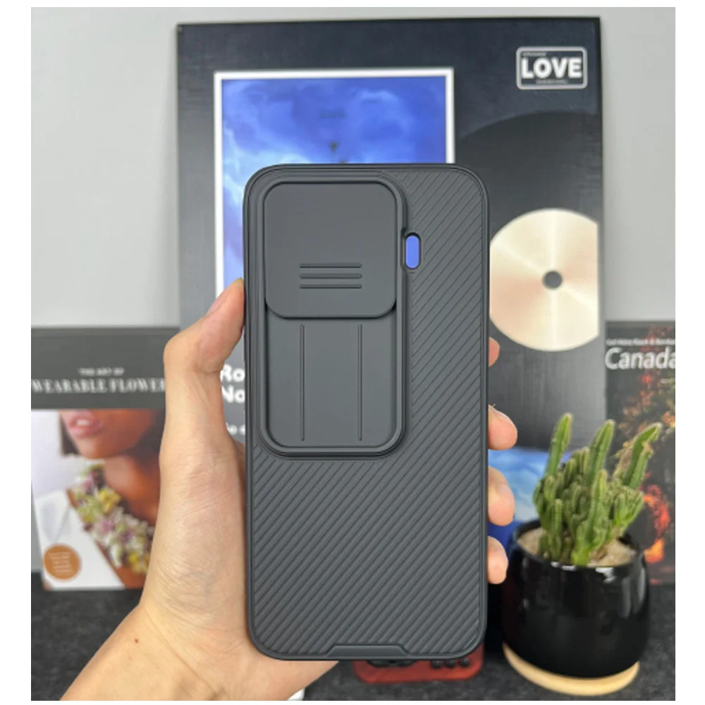 Etui Nillkin CamShield Pro z twardą obudową PC i przesuwaną osłoną aparatu do Xiaomi 17T Pro/17T/15T Pro/15T 5G, ochrona obiektywu, etui do Mi 15T Pro — zdjęcie produktu 4