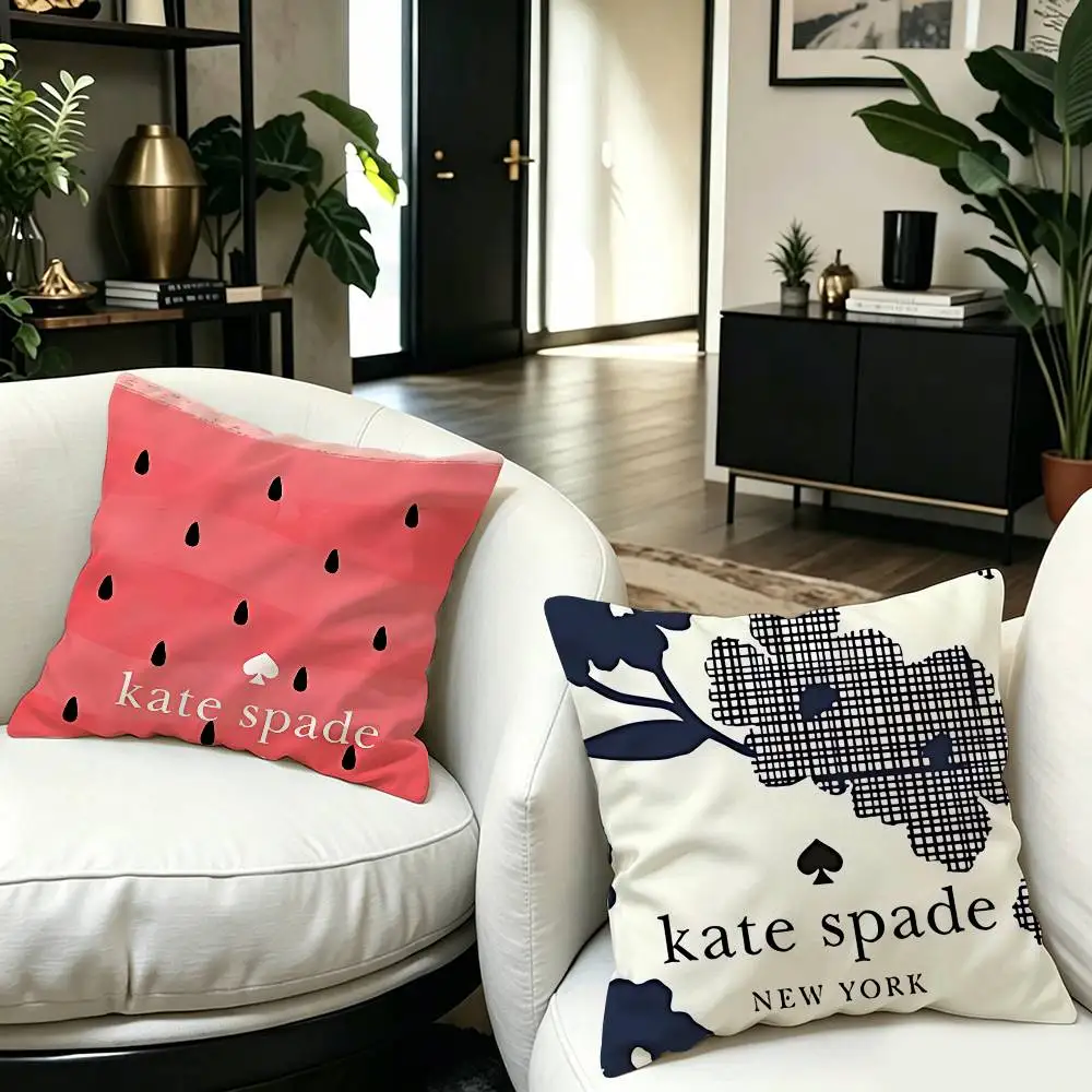 K-Kate Classic S-Spade Flower Pillow Gifts Home Office Furnishings Bedroom Sofa Car Cushion Cover case 45x45cm