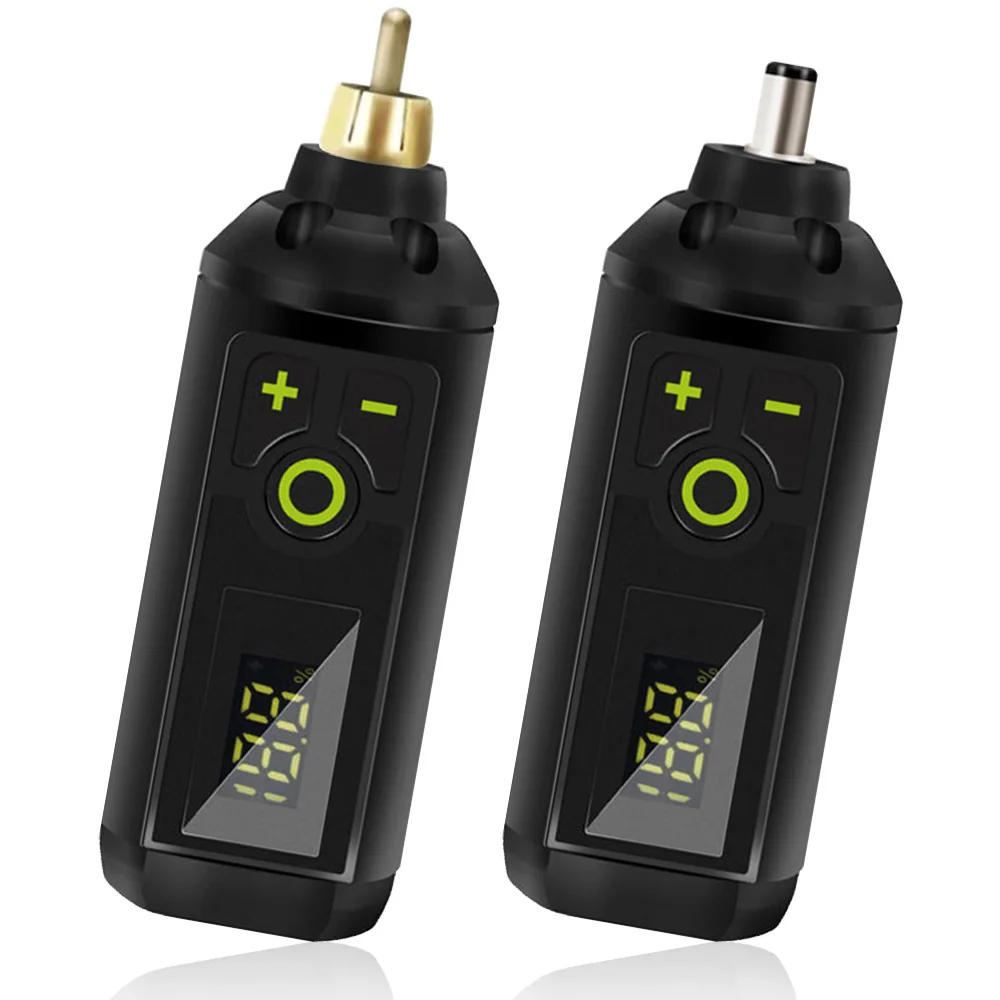 Professional Wireless Tattoo Power Supply Digital LCD Screen for Rotary Tattoo Machine Pen Permarent Makeup Body Arts Supply