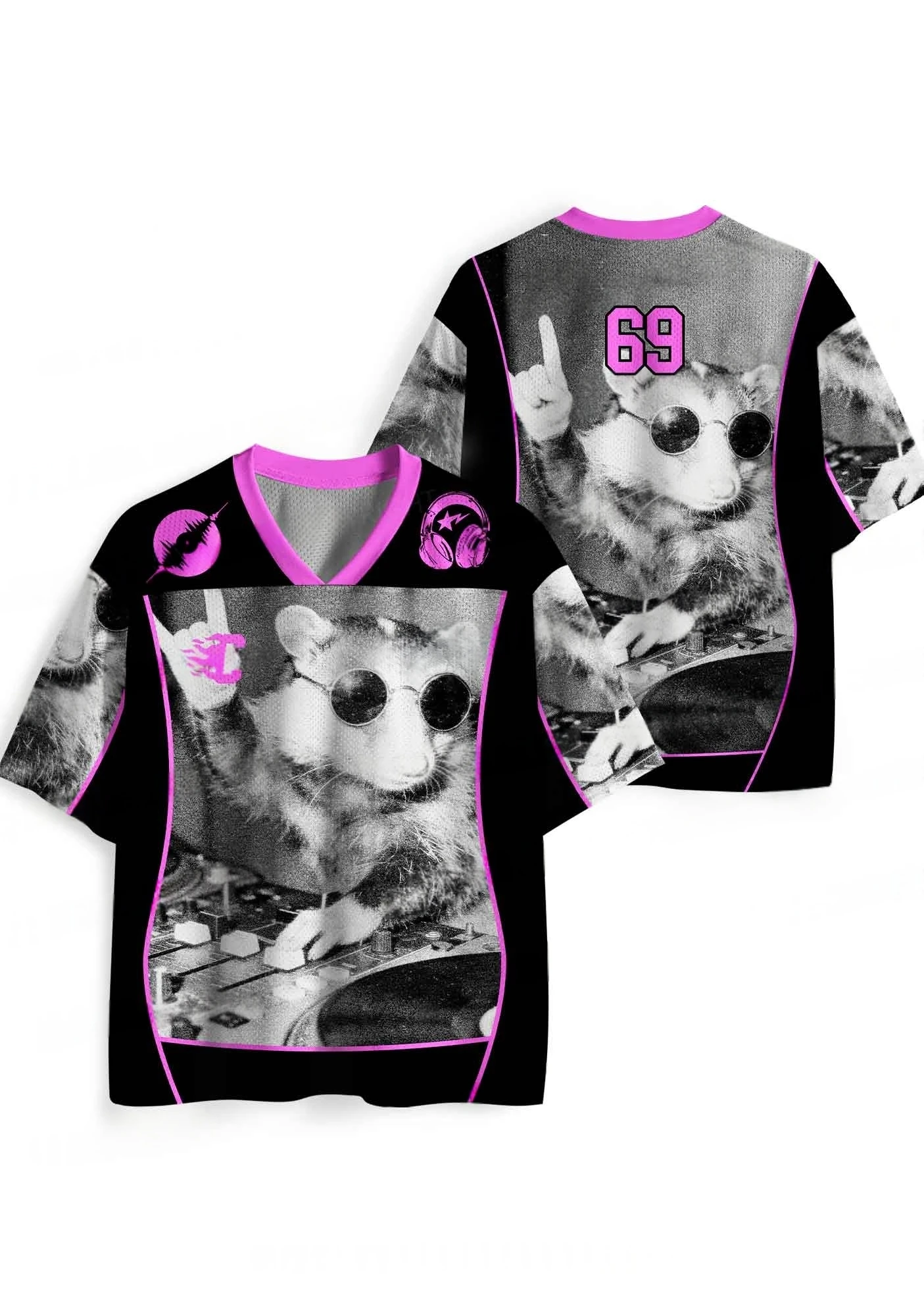 

Модная и стильная спортивная одежда с индивидуальным принтом Mouse DJ, классический дизайн, для мужчин и женщин.