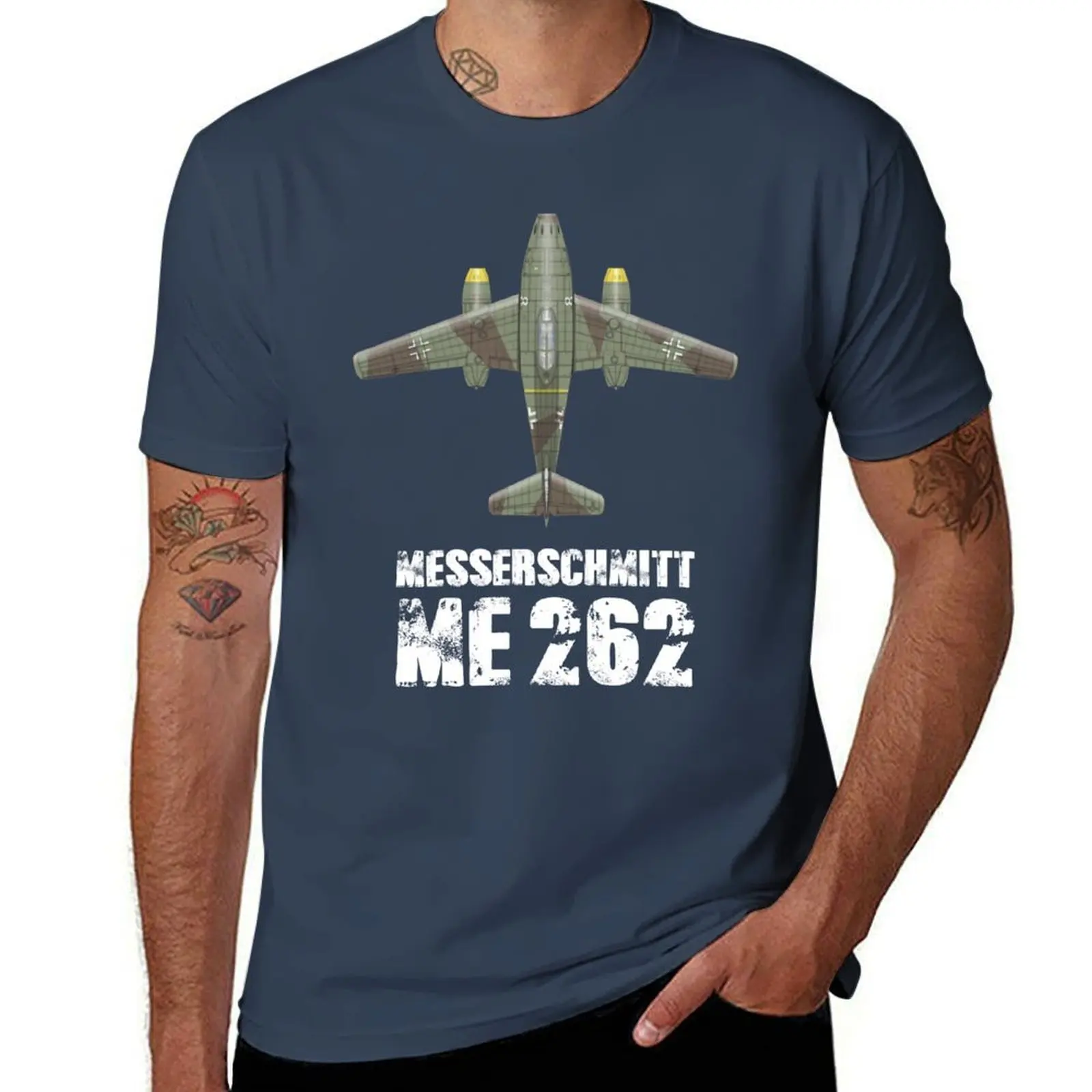 Футболка ME262 MESSERSCHMITT SCHWALBE, впитывающая пот, спортивная футболка
