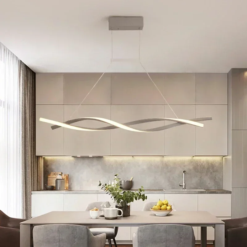 Nebulyth Modern LED Pendant Light for Dining Room Kitchen Bar Bedroom Ceiling Chandelier Indoor Decor