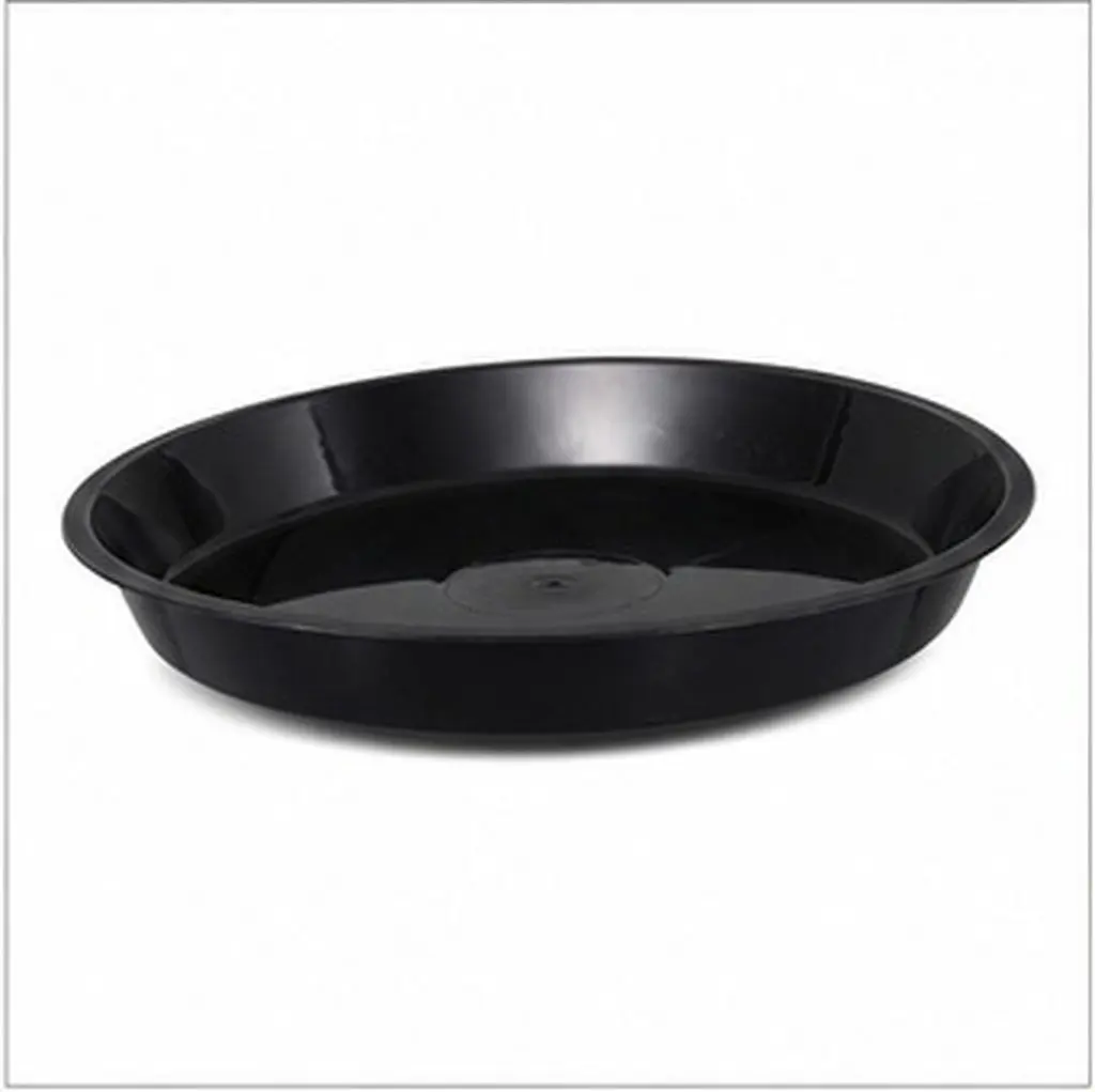 10Pcs Flowerpot Bases Flat Bottom Plastic Plant Pot Trays Round Water Catcher Gardening Supplies Indoor Outdoor Use