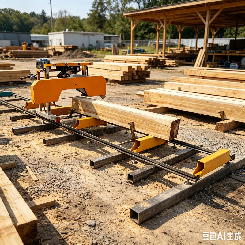 

YG Customized Diesel Engine Portable Industrial Chainsaw Fully Automatic Wood Horizontal Band Sawmill Machine For Sale Hydraulic