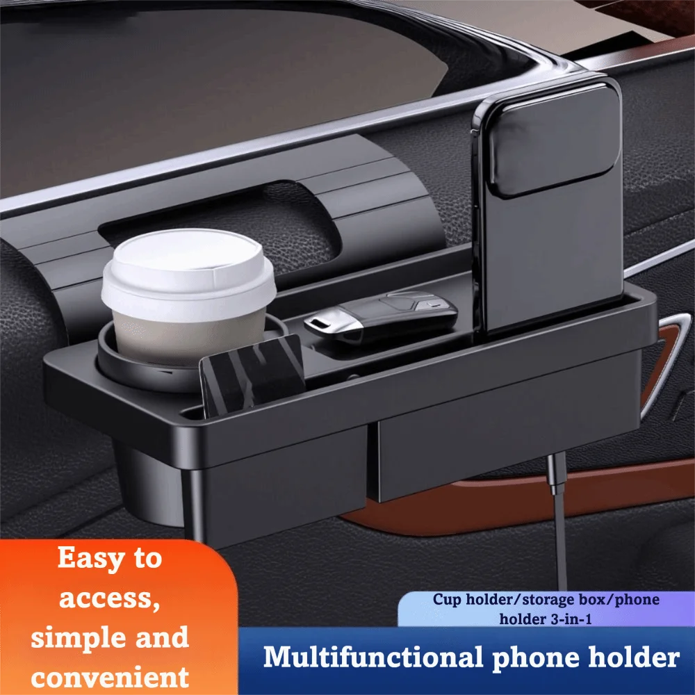 

Storage Barrel Pocket Cup Holder Storage Box Multi-functional Storage Box Wear-resistant Durable Multi Functional Storage Box