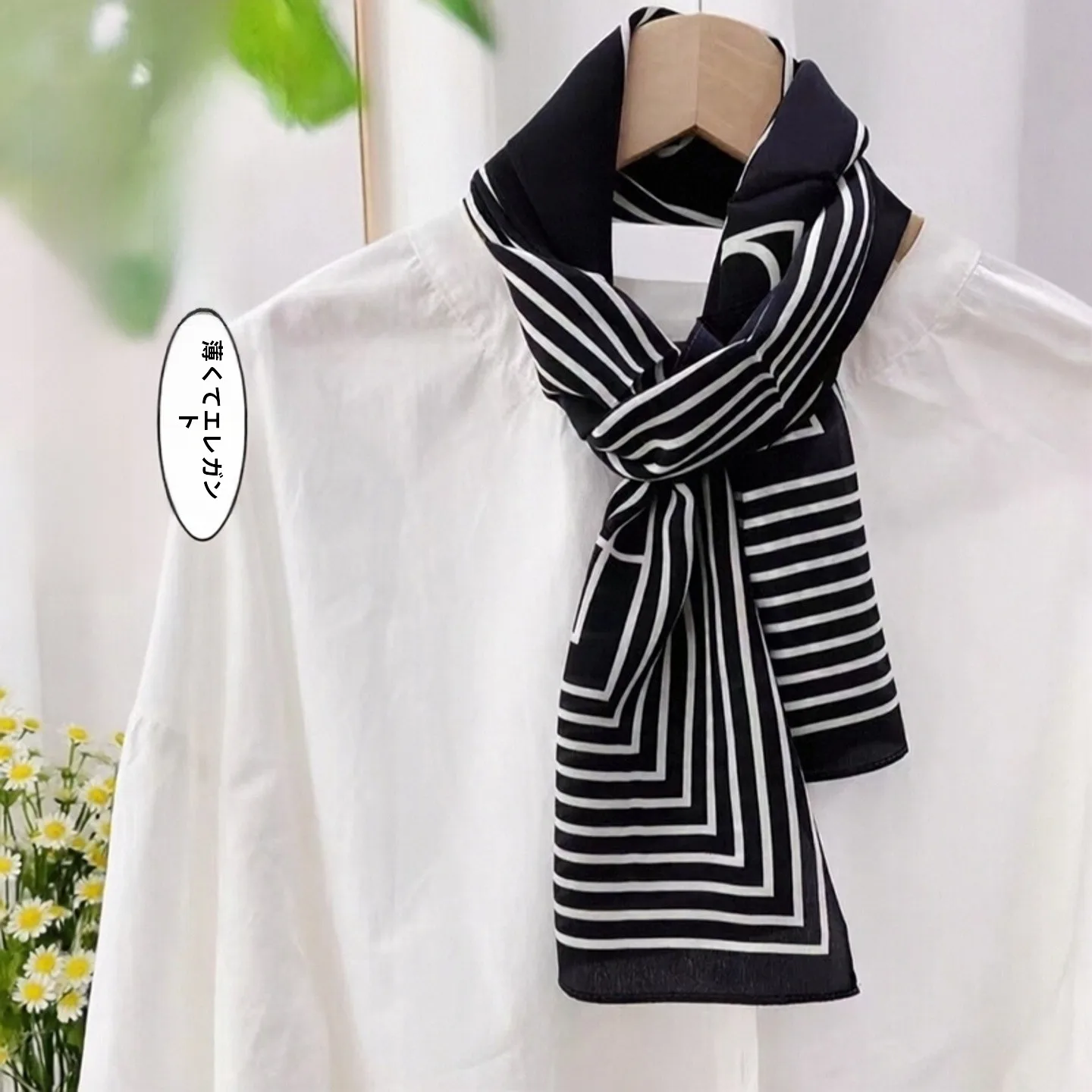 ele-long-silk-scarf-lightweight-double-gauze-real-silk-women's-versatile-silk-scarf-for-all-seasons-faion-acce