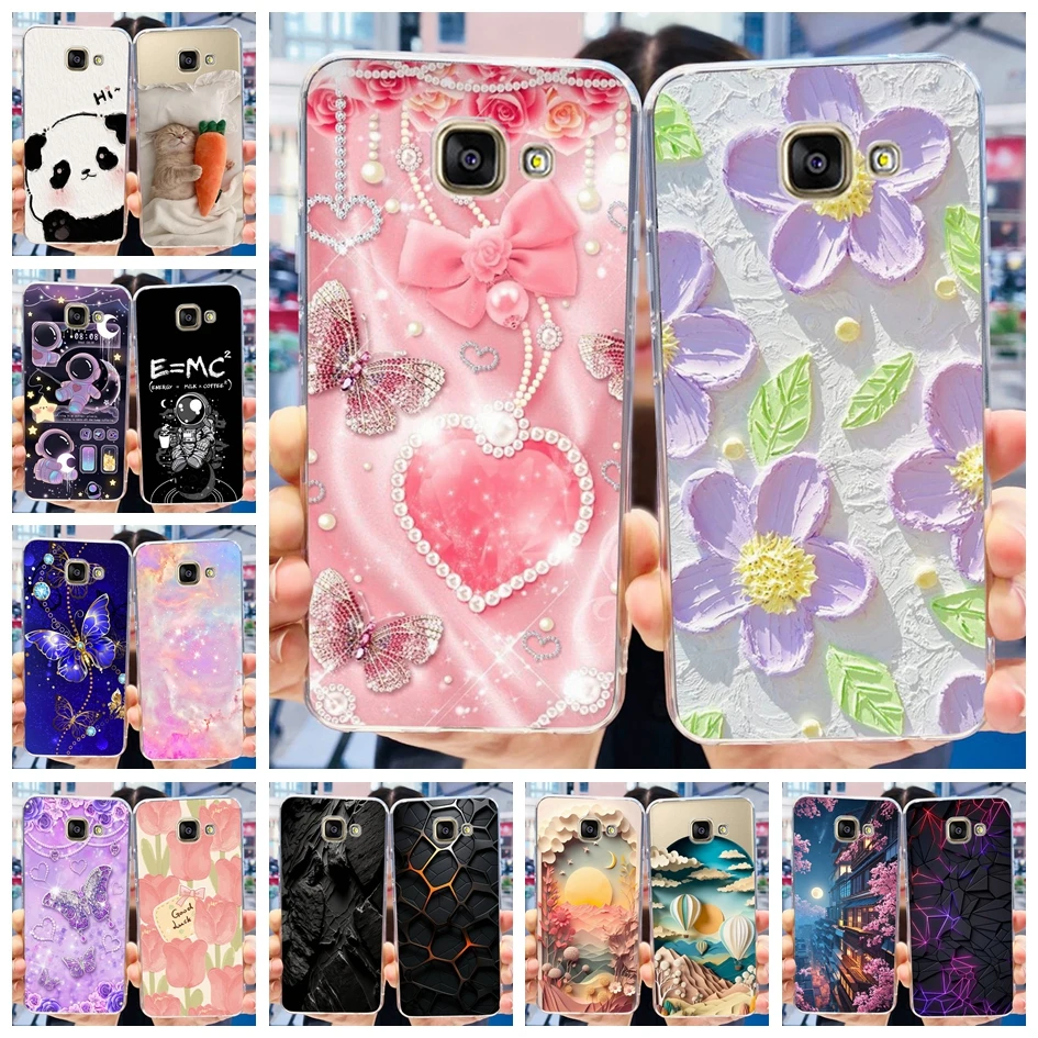 For Samsung Galaxy A3 2017 A320F Case Soft TPU Clear Silicone Cover For Samsung Galaxy A3 2016 A310F A310Y A320Y A 3 2017 Fundas