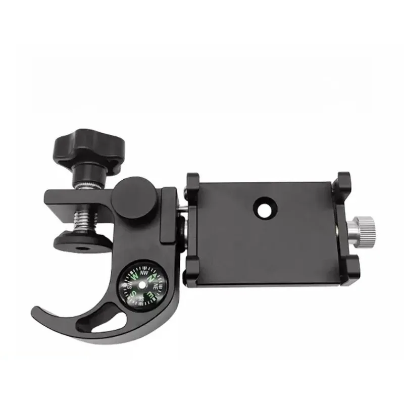 Looook Store Universal RTK Pole Clamp Holder for South H5 Handheld Trimble GPS Adjustable Survey Equipment Bracket Accessory