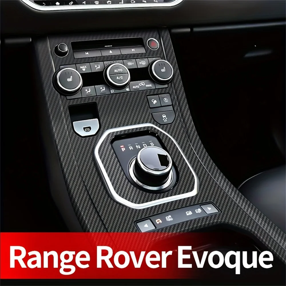 

Для Range RoveR Evoque внутренняя центральная панель управления дверная ручка 5D наклейки из углеродного волокна наклейки аксессуары для стайлинга автомобилей