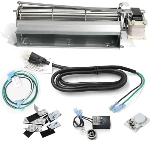 

Комплект вентиляторов для каминов Hongso GFK4, совместимый с моделями Heatilator, Majestic, Vermont Castings, Monessen