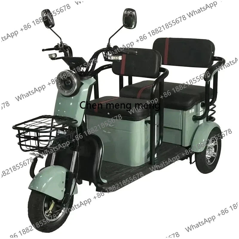 

Electric Tricycle Bike Factory Supply Directly 500W 60V20Ah Used Adult 3 Wheel Tricycle Electric Scooter