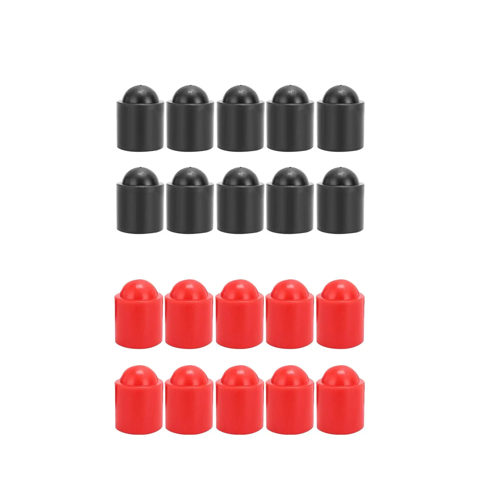 10Pcs Snooker Tip Cover Set Cue Rubber Pad Pool Cue Bottom Cover Durable Snooker Tip Guard Caps Pool Cue Tip Rubber Protector