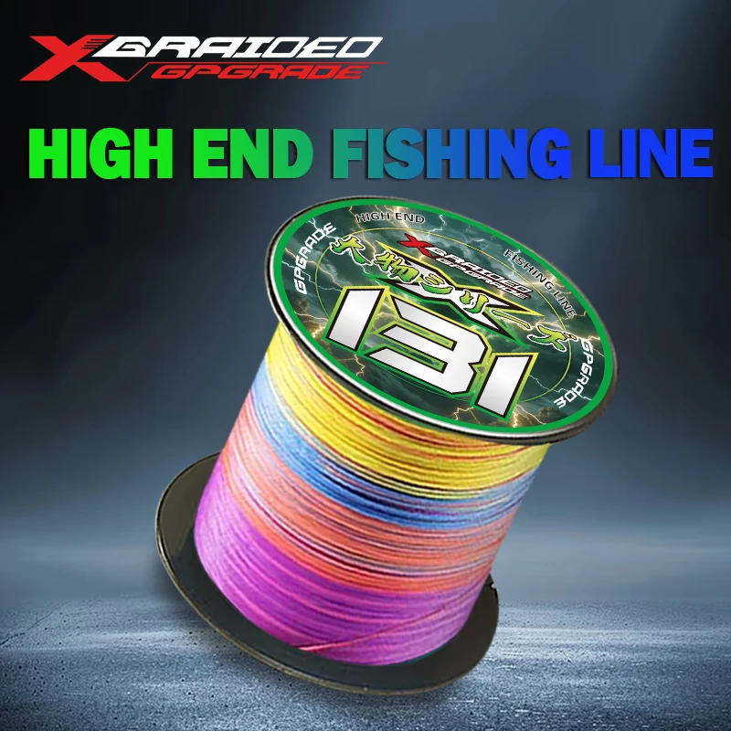 

YGK X131-Strands 1000M Мультифиламентная полиэтиленовая рыболовная леска, сверхпрочная ​ Плетеный шнур 131X, износостойкий, 16~95 фунтов, для рыболовов (Pesca)