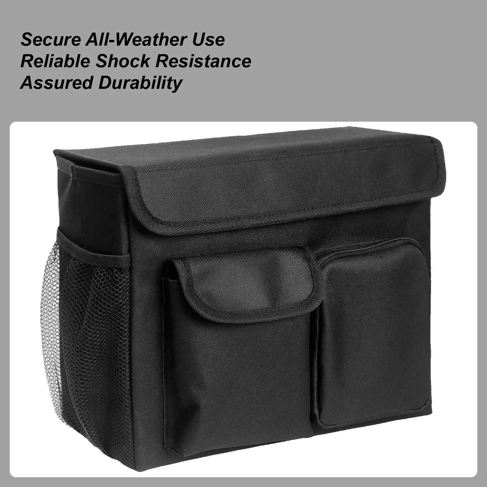 

Scooter Bag Document Phone Holder Shock-Proof Scooter Bag Bottle Holder For Wheelchair Daily Commuting Urban Adventure Mountain