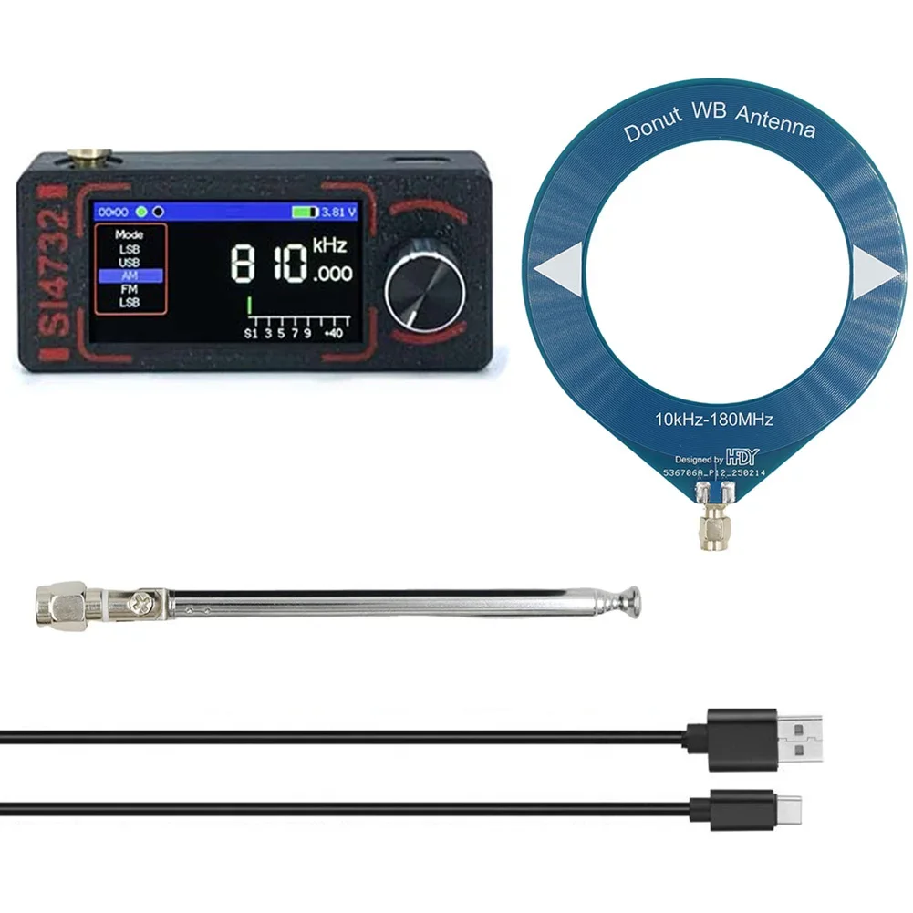 Mini SI4732 volledige band voor DSP-zakradio ondersteunt FM AM en voor SSB-modi Testmeetinstrumentaccessoire op voorraad Groothandel