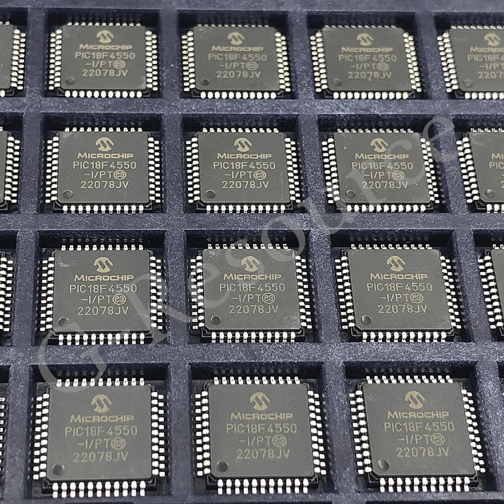 

(2pcs) PIC18F4550-I/PT PIC18F4550 TQFP-44 8-bit microcontroller MCU single-chip microcomputer chip
