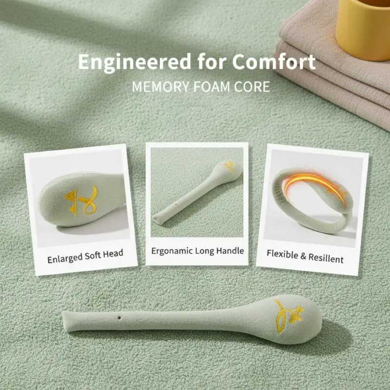 Comprehensive Muscle Recovery Tool with Extended Reach Feature for Home Use