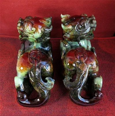 Hot Selling Pixiu Statue Pi Xiu Crystal Decoration Attract Wealth and Good Luck Feng Shui