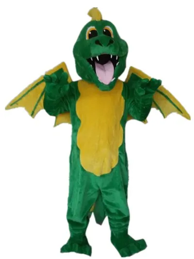 green dragon mascot costume dinosaur dino custom  adult size cartoon character cosplay carnival costume 3218