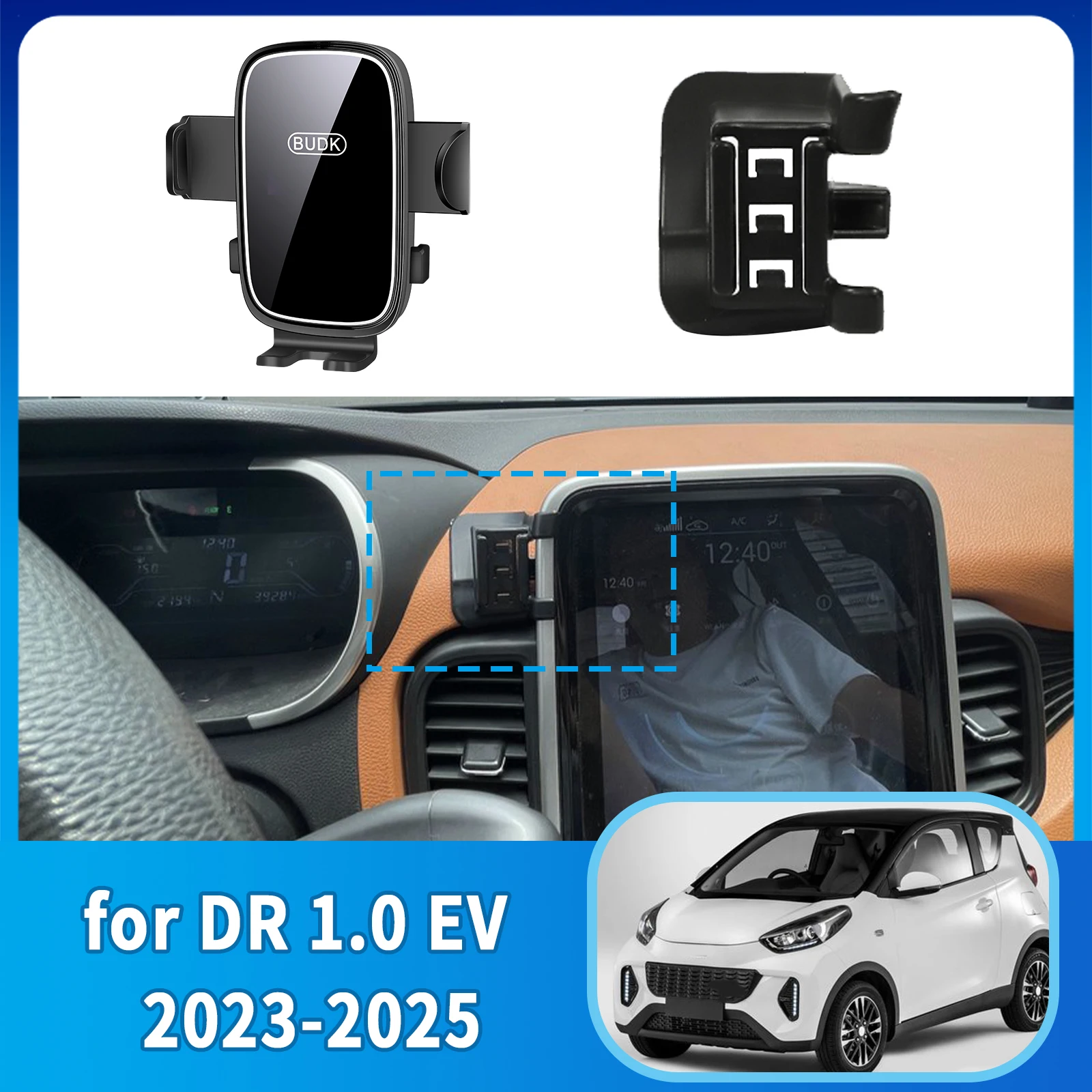 

Car Mobile Phone Holder for DR 1.0 EV 2023 2024 2025 Navigation Stand Auto Accessories GPS Bracket