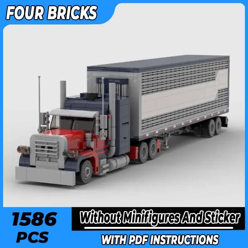 Speed Champion Car Model Moc Building Bricks Transportation Truck Technology Modular Blocks Gift Christmas Toy DIY Sets Assembly